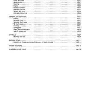 Puede incluir: Una p&aacute;gina blanca de un manual con el t&iacute;tulo "INDEX" y encabezados de secci&oacute;n como "SAFETY NOTES" y "GENERAL INSTRUCTIONS". La p&aacute;gina incluye una lista de temas con los n&uacute;meros de p&aacute;gina correspondientes. El documento est&aacute; fechado 04-2011.