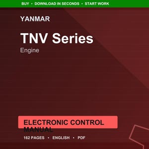 Yanmar Tnv-seriens motorsystemmanual PDF | Teknisk dokumentation | Direkt nedladdning bild 1
