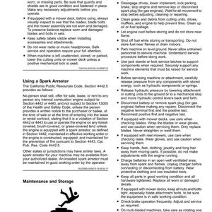 John Deere 1600 gräsklippare bruksanvisning PDF | Användarhandbok | Direkt nedladdning bild 10