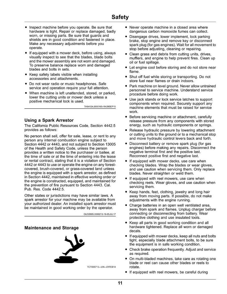 John Deere 1600 gräsklippare bruksanvisning PDF | Användarhandbok | Direkt nedladdning bild 10