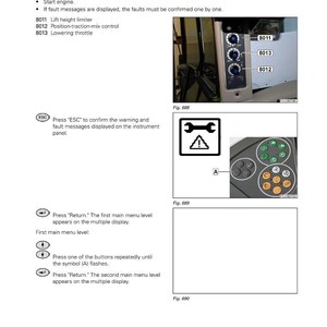Manual de taller del tractor Fendt 200 Vario s3 en PDF / Servicio y reparación / Descarga instantánea imagen 4