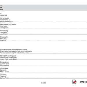 Instrukcja obsługi ładowarki kołowej Weidemann 4512Cc35 w formacie PDF | Katalog ilustrowany | Pobierz natychmiast zdjęcie 9