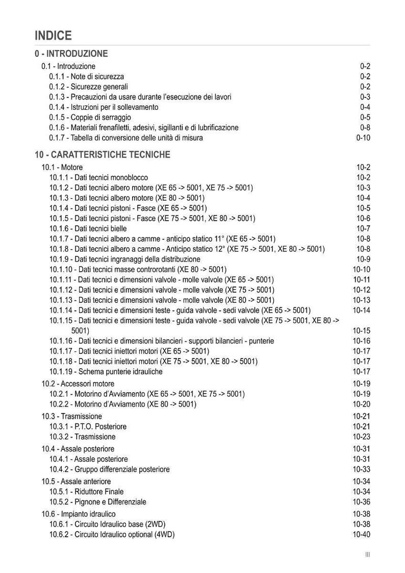Hurlimann Xe65, Xe75, Xe80 (-> 5001) Trattore Manuale Officina PDF / Descarga instantánea imagen 3