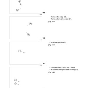 Manual de reparación en PDF para la cosechadora Claas Lexion 510, 520 y 560 / Servicio de taller / Descarga instantánea imagen 5