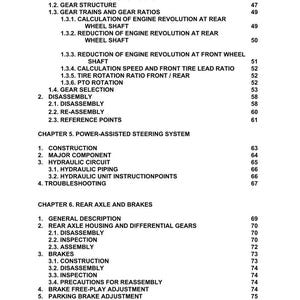 Massey ferguson Mf 1740 e Tractor Service Manual PDF | Workshop Repair | Instant Download image 5