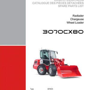 Weidemann 3070Cx80 Hjullastare Reservdelsmanual PDF | Illustrerad katalog | Direktnedladdning bild 2