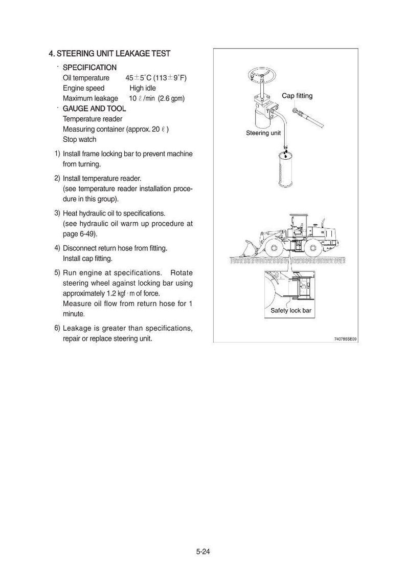 HYUNDAI HL740-7S Wheel Loader Service Manual | PDF | Instant Download image 4
