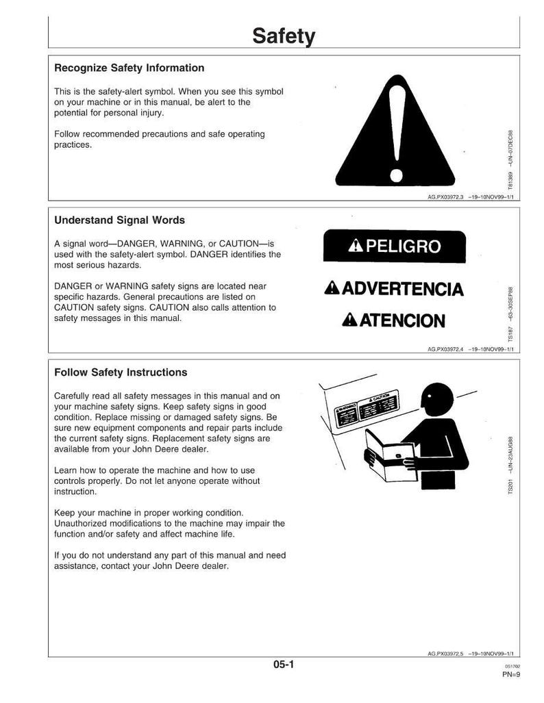 Pode incluir: Uma p&aacute;gina de um manual intitulada "Seguran&ccedil;a" com informa&ccedil;&otilde;es e instru&ccedil;&otilde;es de seguran&ccedil;a. Inclui o s&iacute;mbolo de alerta de seguran&ccedil;a, palavras de sinaliza&ccedil;&atilde;o como "PERIGO" e instru&ccedil;&otilde;es sobre a opera&ccedil;&atilde;o e manuten&ccedil;&atilde;o da m&aacute;quina. A p&aacute;gina &eacute; branca com texto e gr&aacute;ficos pretos.