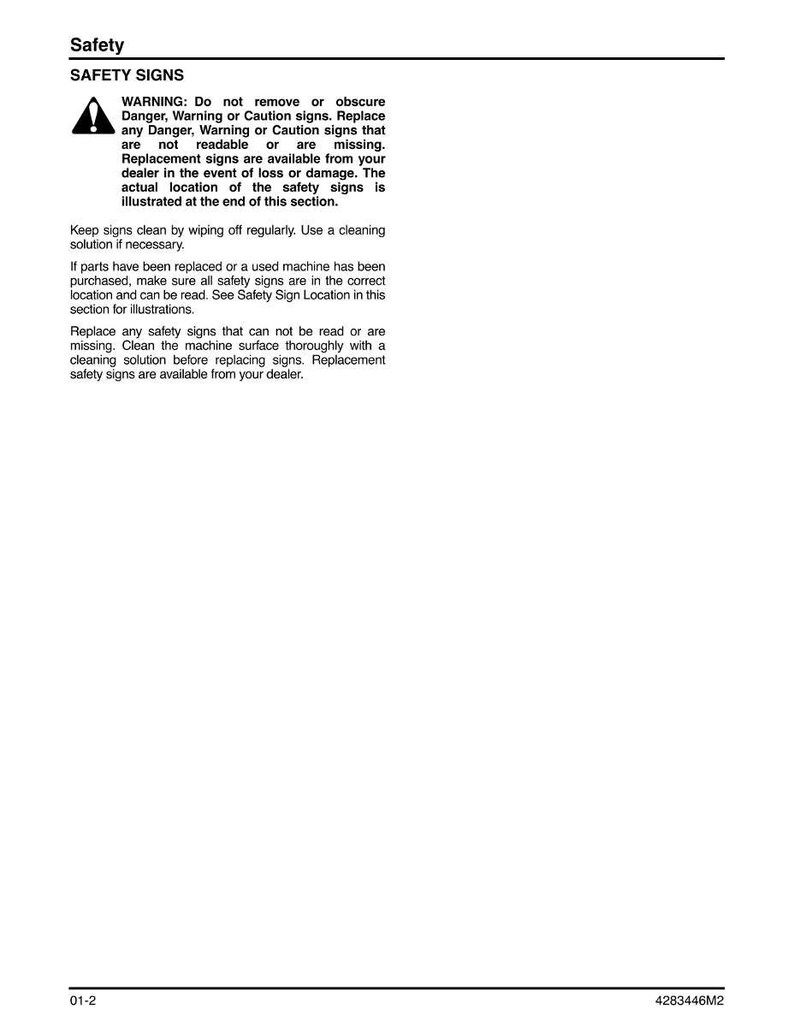 Massey Ferguson 9520 9530 rotortröska Servicemanual PDF | Verkstadsreparation | Direktnedladdning bild 9