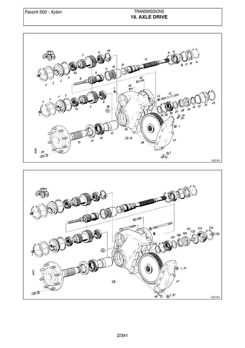 Fendt Favorit 500 xylon Transmission Workshop Manual PDF | Service Repair | Instant Download image 10
