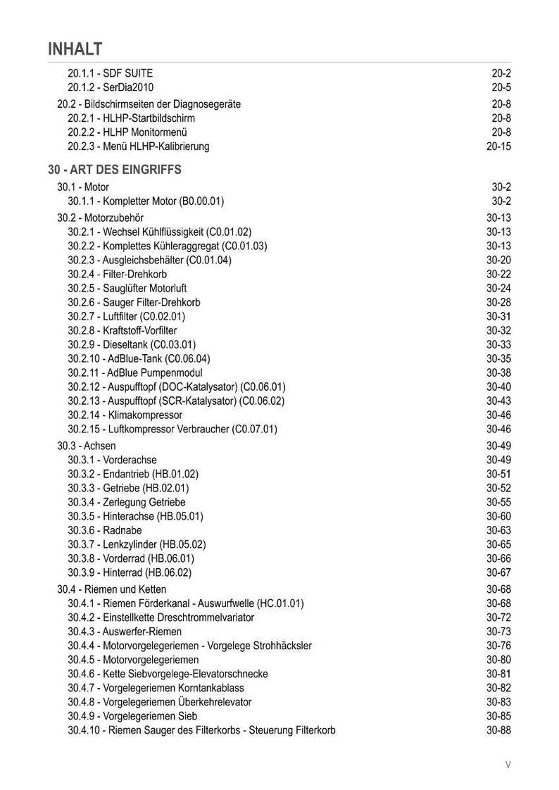Deutz-Fahr C 5305 Combine Workshop Manual PDF | Service Repair | Instant Download image 5