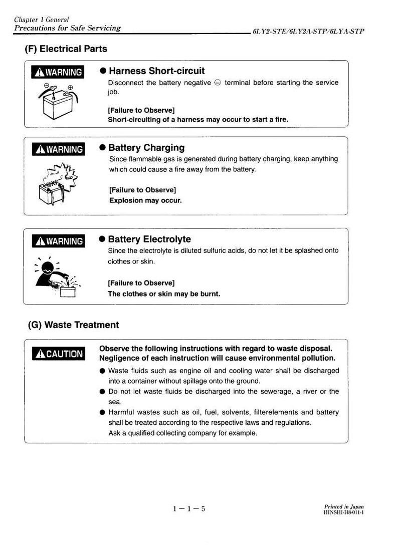Yanmar 6Ly2 6ly2a 6lya stp Marine engine Service Manual PDF | Workshop Repair | Instant Download image 10