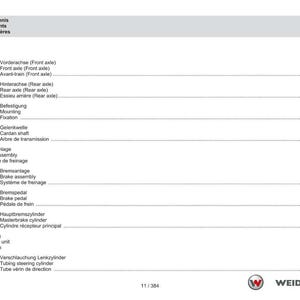 Weidemann 1160E Wheel loader Parts Manual PDF | Illustrated Catalog | Instant Download image 11