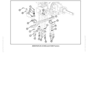 John Deere 6135 M, 6210 M, 6150 M, 6170 M, 6190 M traktorreparationsmanual i pdf-format | Service och verkstad | Direkt nedladdning bild 10
