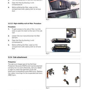 Manuale d'uso/guida per trattori Massey Ferguson serie 6700 S Dyna VT fase 2 MR 6713S 6718S in formato PDF / Download immediato immagine 5
