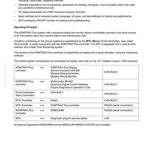 Komatsu PC7000-6 Hydraulic Mining Shovel Service Manual Repair Workshop PDF Download image 9