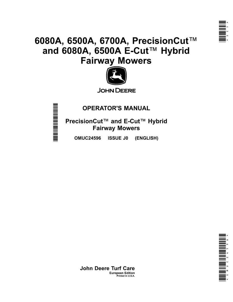 John Deere 6080A, 6500A, 6700A Mower Operator Manual Pdf | Owners Guide | Instant Download image 2