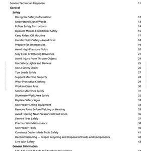John Deere 525, 530, 535, 730, 735 Mower-Conditioner Repair Manual PDF | Service Workshop | Instant Download image 4