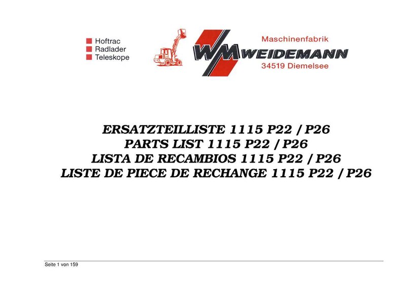 Weidemann 1115 P22 p26 Hoftrac onderdelenhandleiding pdf | Geïllustreerde catalogus | Direct downloaden afbeelding 2