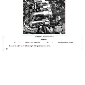 John Deere 326D, 328D, 329D, 332D, 333D Kompaktlastare Reparationsmanual Pdf | Serviceverkstad | Direktnedladdning bild 9