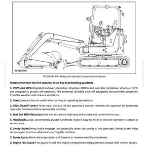 John Deere 30 P grävmaskin reparationsmanual PDF | Serviceverkstad | Direkt nedladdning bild 7