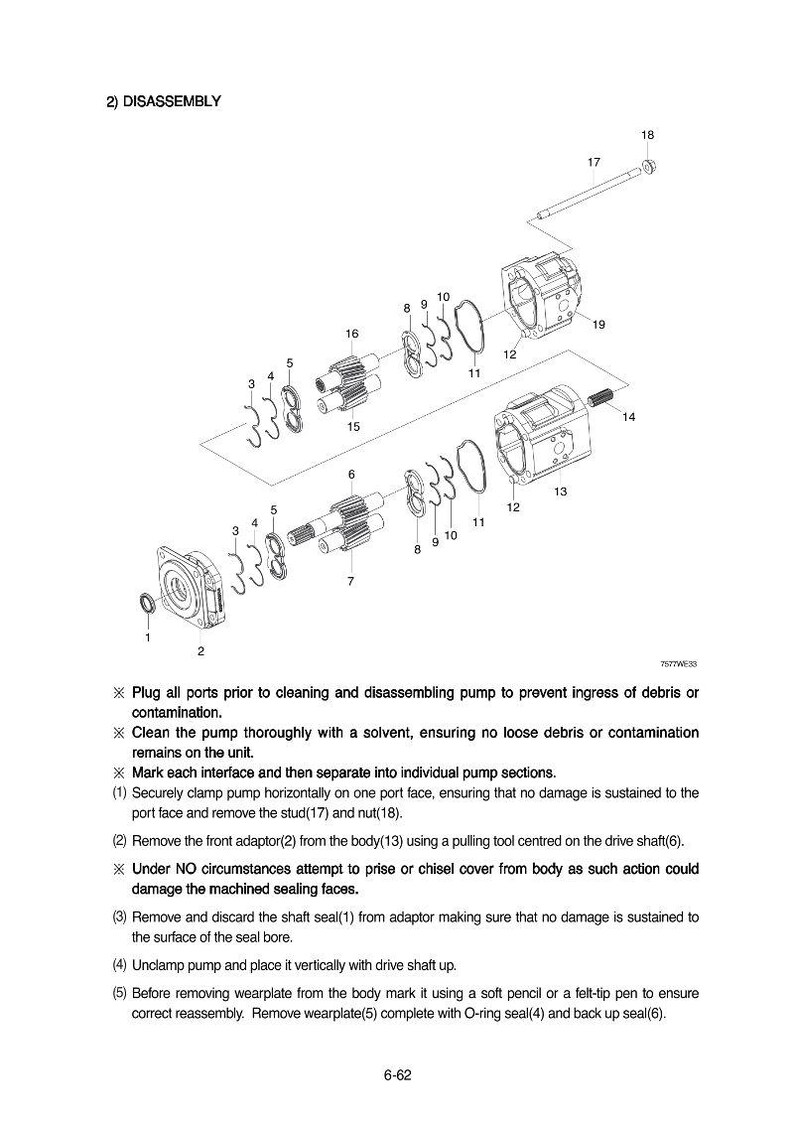 Instrukcja serwisowa ładowarki kołowej HYUNDAI HL757TM-7 | PDF | Pobierz natychmiast zdjęcie 5