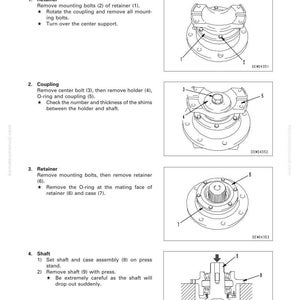 Komatsu WA900-3 Hjullastare Servicemanual Reparation Verkstad PDF bild 9