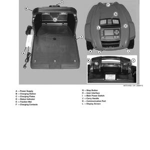 John Deere Mowit 500F Serie II Robotgräsklippare Bruksanvisning PDF | Ägarhandbok | Direkt nedladdning bild 8
