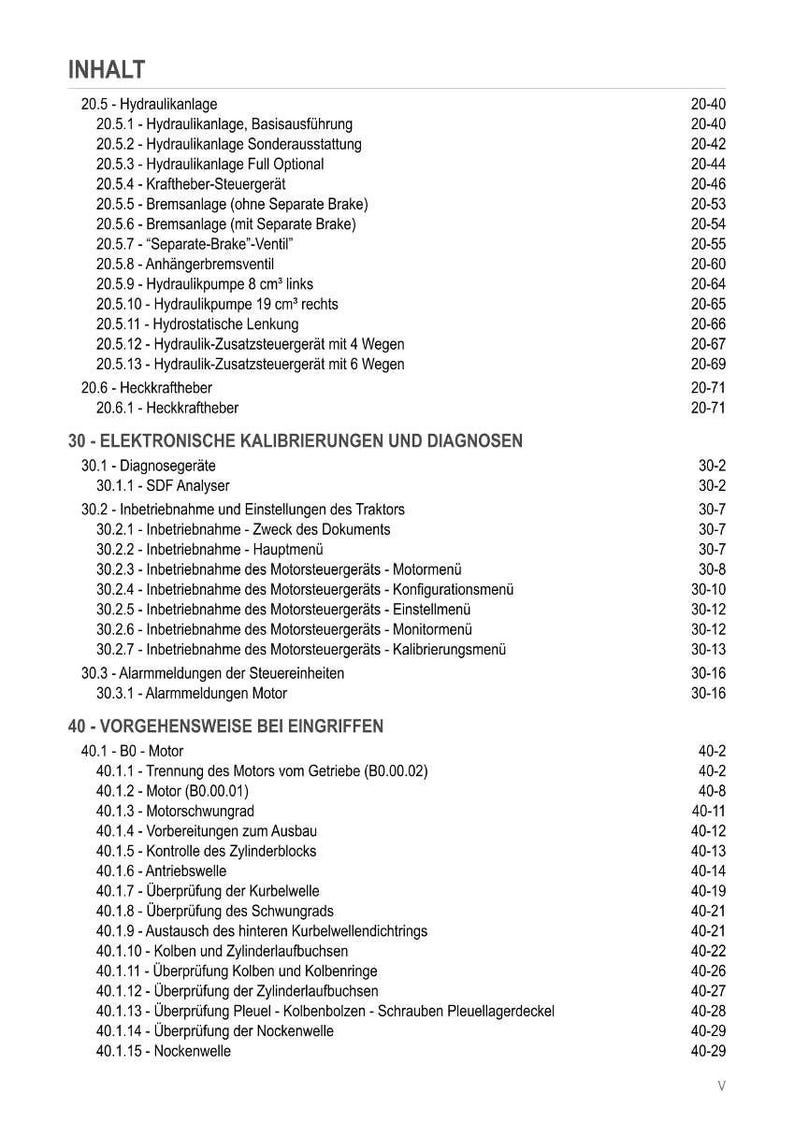 Deutz-Fahr Traktor 4050、4055、4065、4075、4080 E (トルコ市場) Werkstatthandbuch | PDFのインスタントダウンロード 画像 4