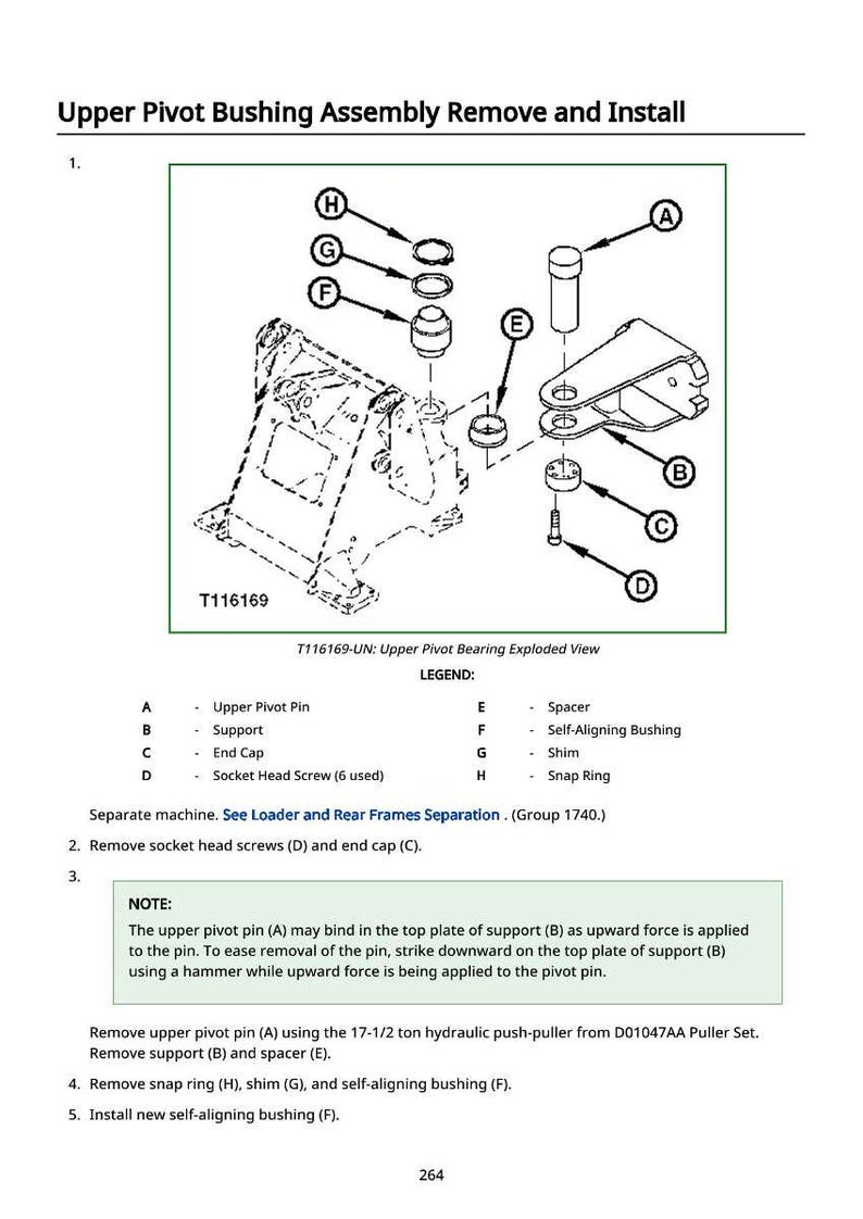 John Deere 304J 4Wd Loader Repair Manual PDF | Service Workshop | Instant Download image 7