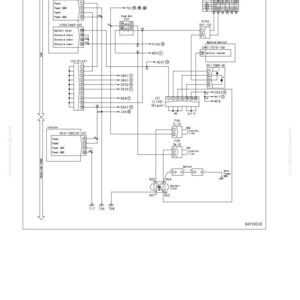 May include: A detailed circuit diagram for an inverter (hybrid controller) power supply, featuring various components and labels. The diagram includes text such as "Troubleshooting" and "Circuit diagram", with a focus on failure codes.