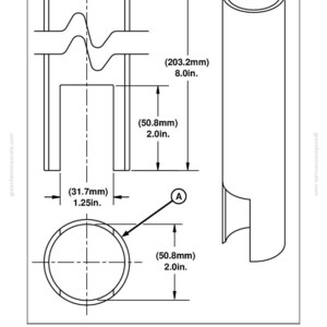 May include: Technical drawing of a snap ring removal tool, showing dimensions in both inches and millimeters. The tool is cylindrical with a notched section and a circular cross-section. The text reads "LV11907-UN: Snap Ring Removal Tool."