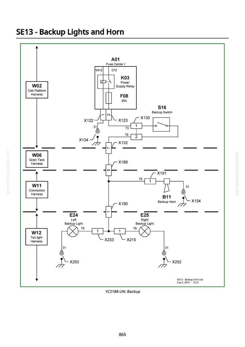 John Deere C110, C110 4Lz-9, C110 4Lz-7 Skördetröskor Teknisk manual Pdf | Direkt nedladdning bild 8