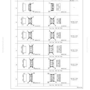 Komatsu 140E-5-seriens motorverkstadshandbok, service och reparation i PDF-format bild 7