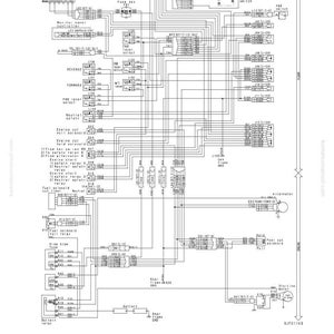 以下が含まれることがあります： 「TROUBLESHOOTING」とラベル付けされた詳細な回路図で、さまざまな電気部品と配線があります。図には、「REVERSE」、「FORWARD」、および「Neutral」などのテキストラベルが含まれています。図は白い背景にあります。