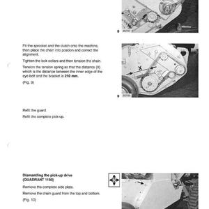 Claas Quadrant 1150 1150rc Baler Repair Manual PDF | Service Workshop | Instant Download image 6
