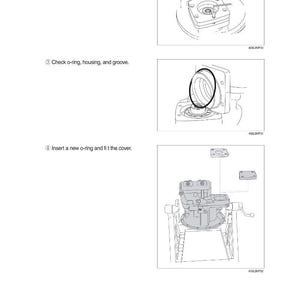 Manual de servicio de la excavadora de orugas HYUNDAI HX360L / PDF / Descarga instantánea imagen 2