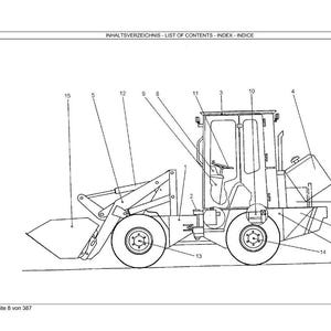 Weidemann 3002 D p Radlader Teile-Handbuch PDF | Illustrierter Katalog | Sofort Download Bild 8