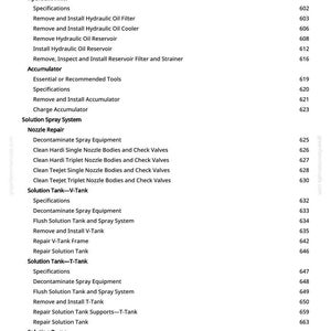 Teknisk manual för John Deere 6700 självgående spruta i PDF-format | Direkt nedladdning bild 10