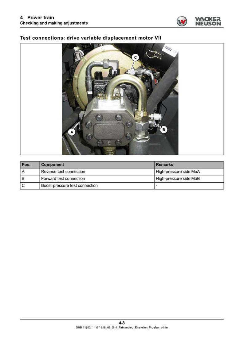 Wacker neuson kramer Th627-verreikersysteemhandleiding pdf | Technische documentatie | Direct downloaden afbeelding 3
