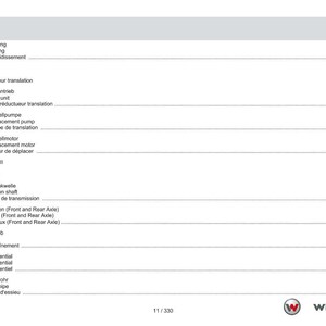 Weidemann 4070Cx80lp t Telescopic loader Parts Manual PDF | Illustrated Catalog | Instant Download image 11