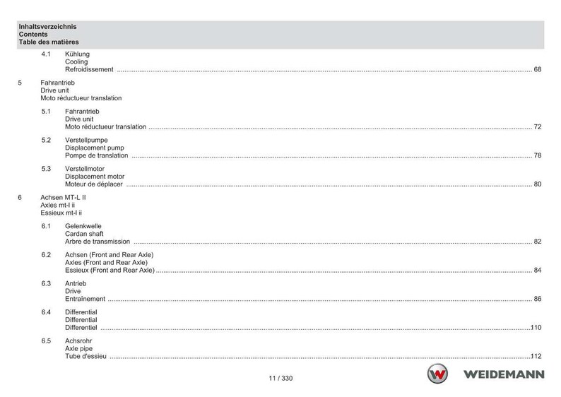 Weidemann 4070Cx80lp t Telescopic loader Parts Manual PDF | Illustrated Catalog | Instant Download image 11
