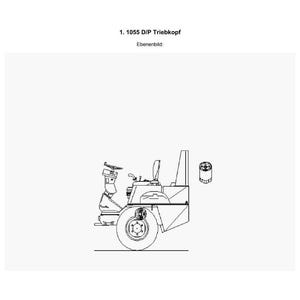 Weidemann 1055 D p Triebkopf sonderbau Manual de piezas PDF / Catálogo ilustrado / Descarga instantánea imagen 4
