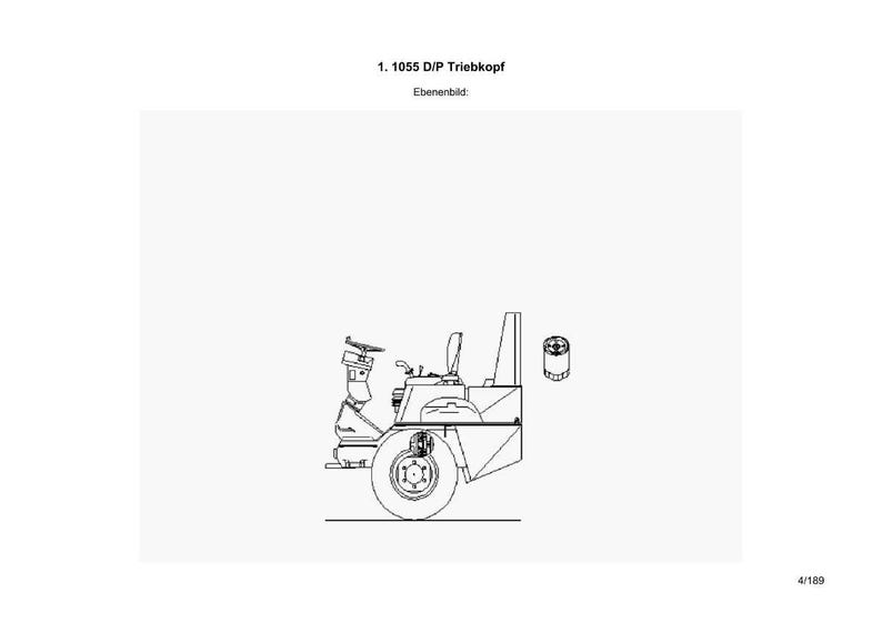 Weidemann 1055 D p Triebkopf sonderbau Manual de piezas PDF / Catálogo ilustrado / Descarga instantánea imagen 4