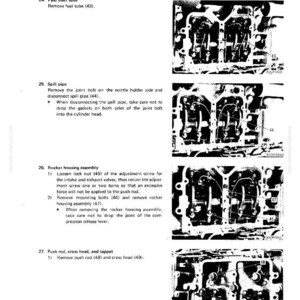 Komatsu EG-serie II motor servicehandbok reparation verkstad PDF bild 10