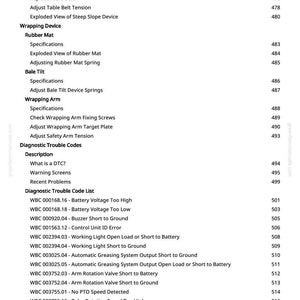 John Deere 744 Inplastningspress Teknisk manual Service PDF Verkstad Ladda ner bild 11