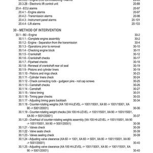 Hurlimann XA60-XA100 HI-LEVEL Tractor Workshop Manual (PDF Download) image 7