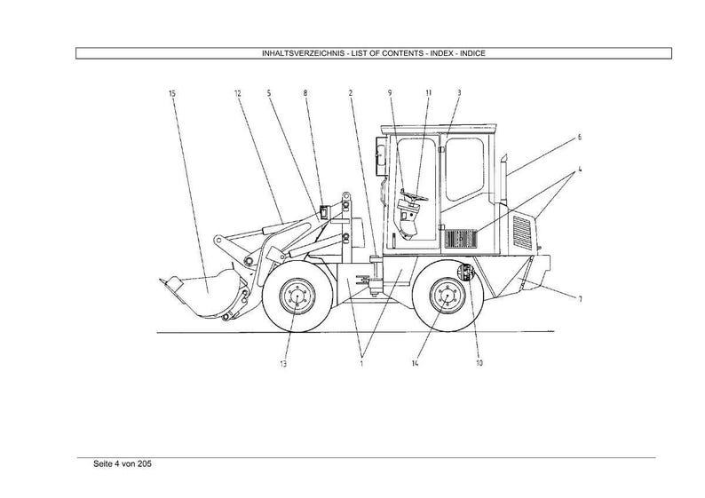 Weidemann 3004 D Radlader Teile-Handbuch PDF | Illustrierter Katalog | Sofort Download Bild 6