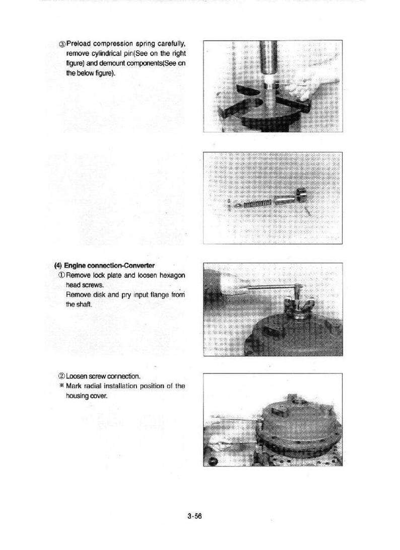 Manuel d'entretien de la chargeuse sur pneus HYUNDAI HL730TM-3 | PDF | Téléchargement instantané image 2