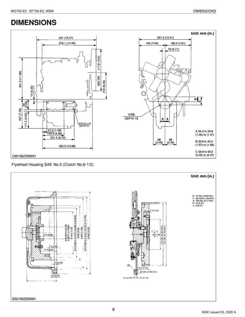 Kubota Gasoline/LPG Engine WG752-E2, DF752-E2 Workshop Manual | Instant PDF Download image 10